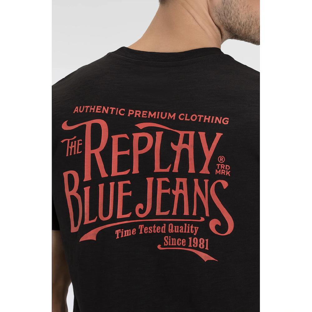 Replay T-Shirt Mit Rückenprint ▷ Für