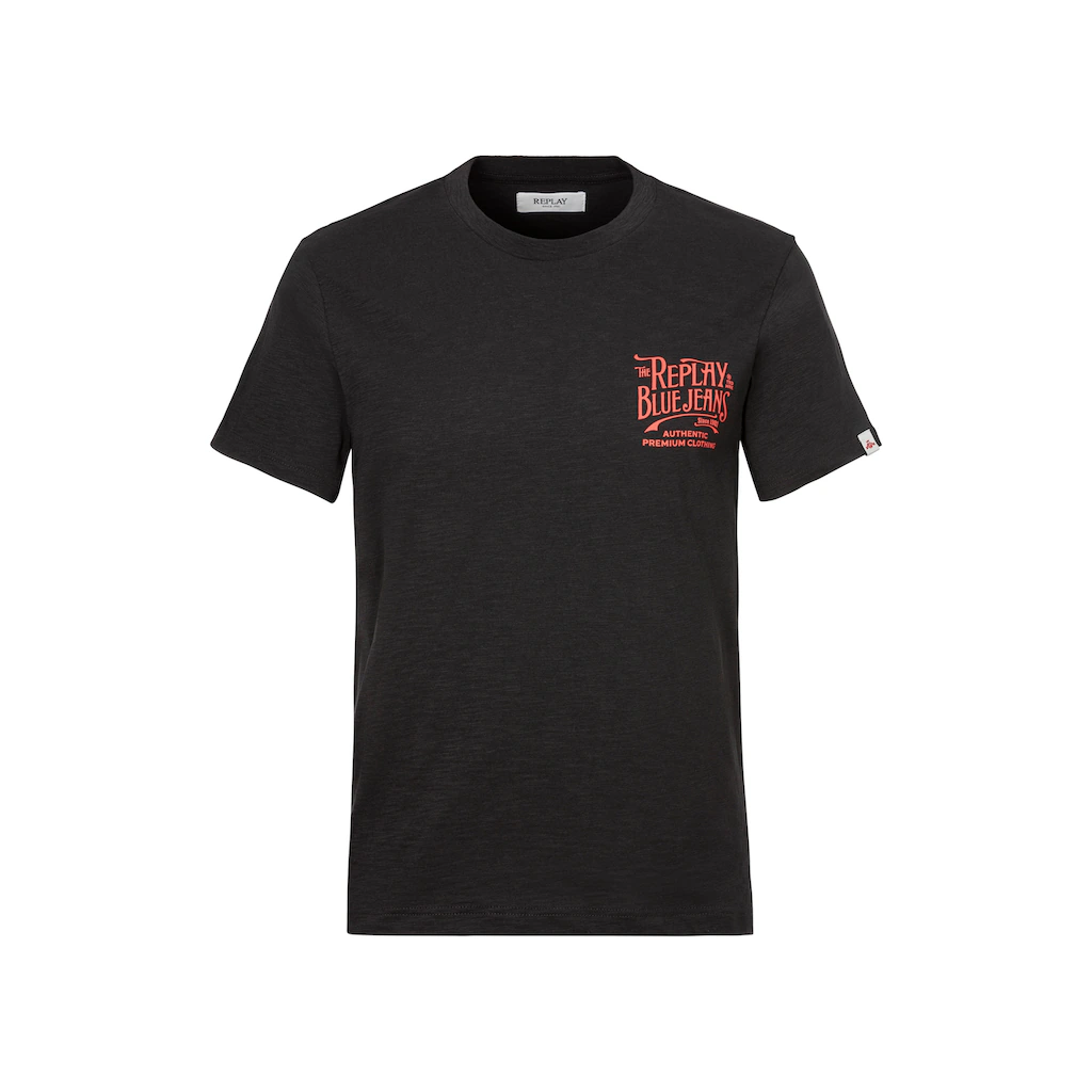 Replay T-Shirt Mit Rückenprint ▷ Für