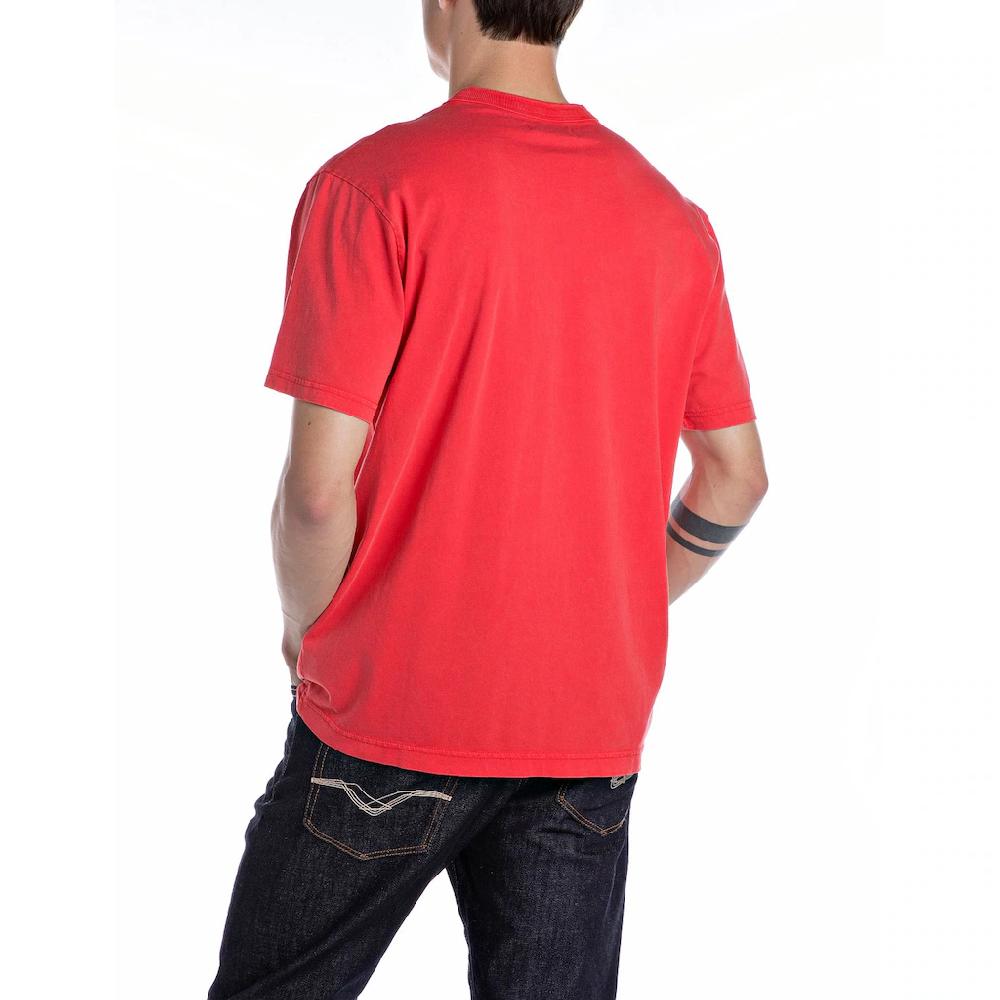 Replay T-Shirt Mit Rundem Aufdruck Vorn ▷ Bestellen