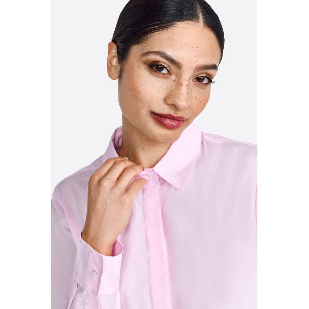 RICHROYAL Klassische Bluse Mit Markenlabel Am Rücken