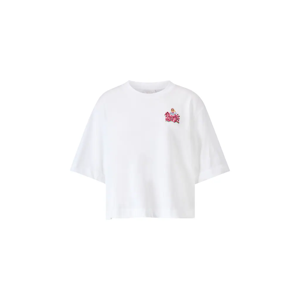 RICHROYAL Kurzarmshirt Mit Rundhalsausschnitt