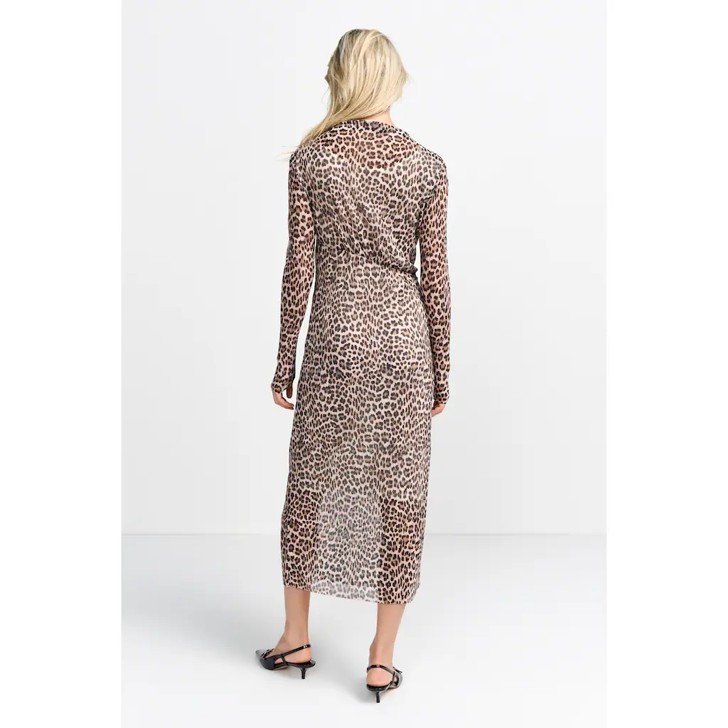 RICHROYAL Meshkleid Mit U-Boot-Ausschnitt