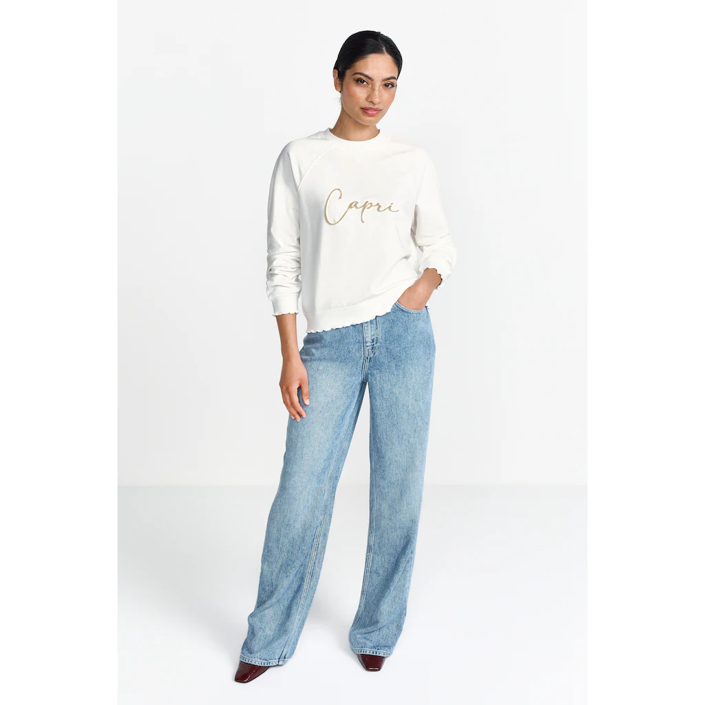 RICHROYAL Sweater Mit Raglanärmeln