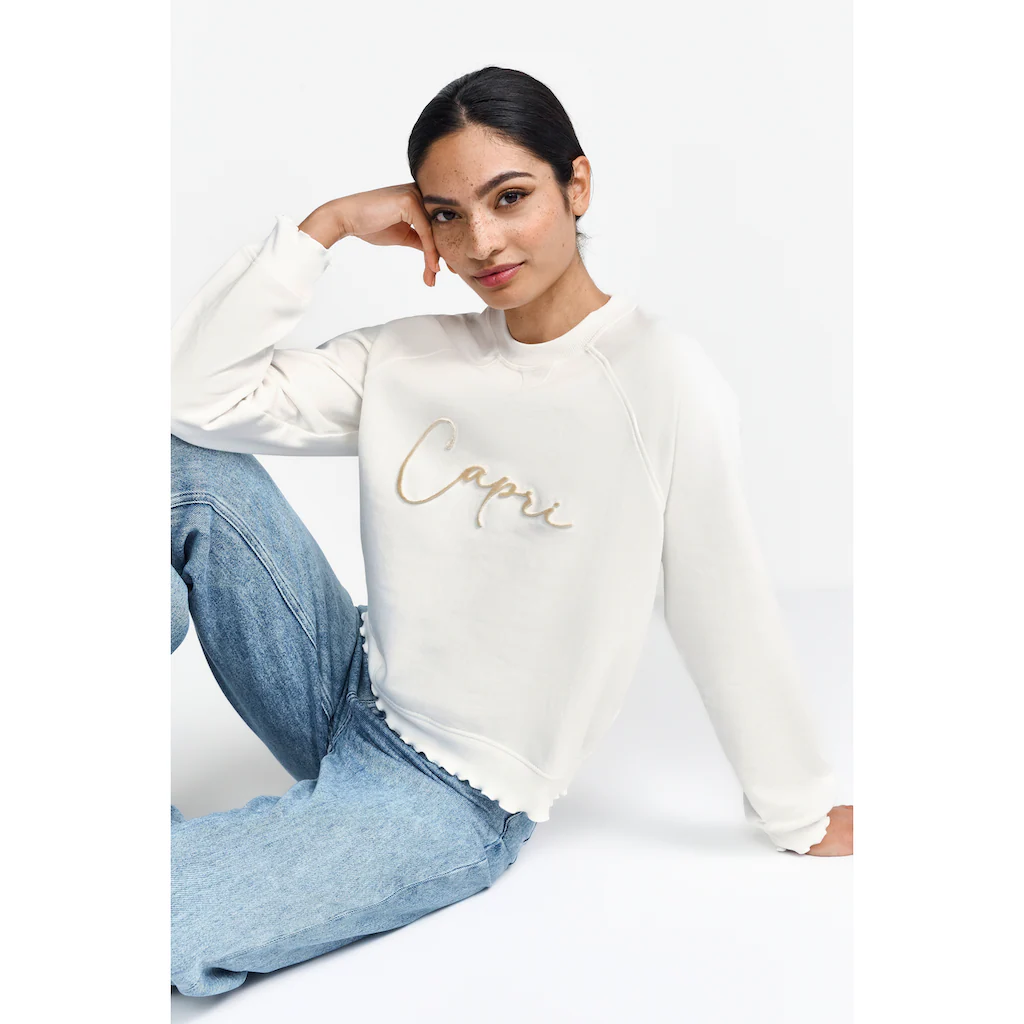RICHROYAL Sweater Mit Raglanärmeln