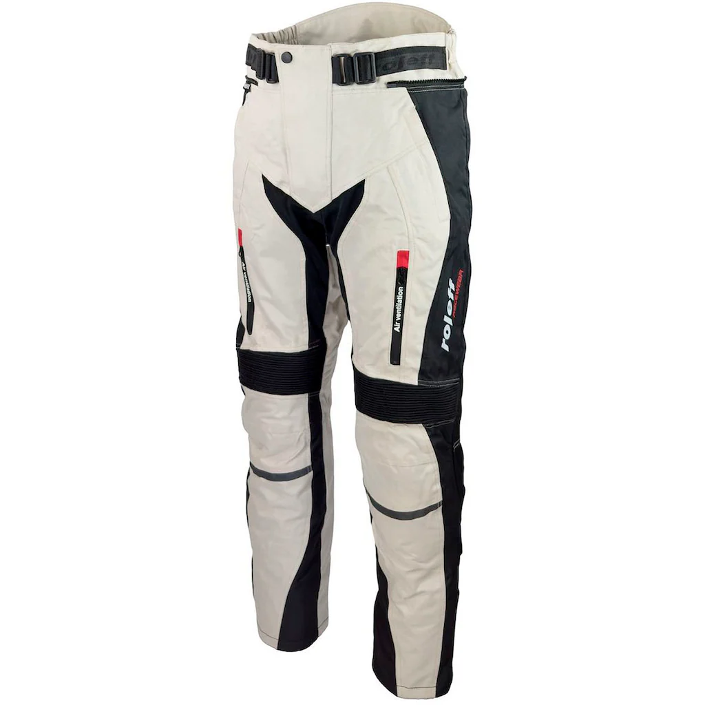 Roleff Motorradhose »Memphis« Wind- Und Wasserdicht Atmungsaktiv