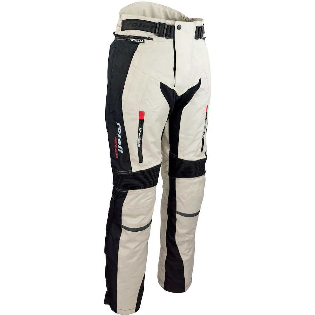 Roleff Motorradhose »Memphis« Wind- Und Wasserdicht Atmungsaktiv