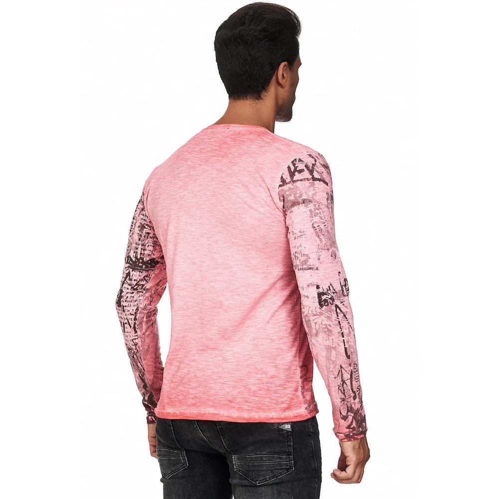 Rusty Neal Langarmshirt Aus Hochwertigem Stoff Mit Rundhals ▷ Kaufen