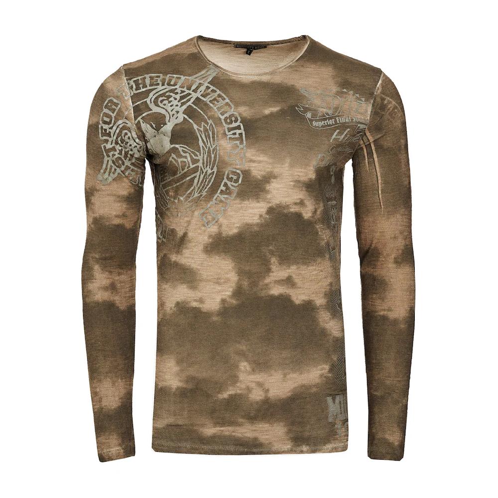 Rusty Neal Langarmshirt Mit Eindrucksvollem Print ▷ Kaufen