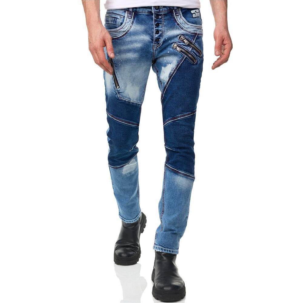 Rusty Neal Straight-Jeans »URUMA« mit trendigen Zierelementen ▷ bestellen