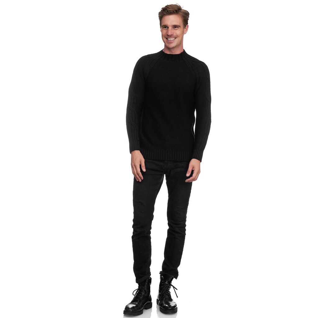 Rusty Neal Strickpullover Mit Elegantem Stehkragen ▷ Bestellen