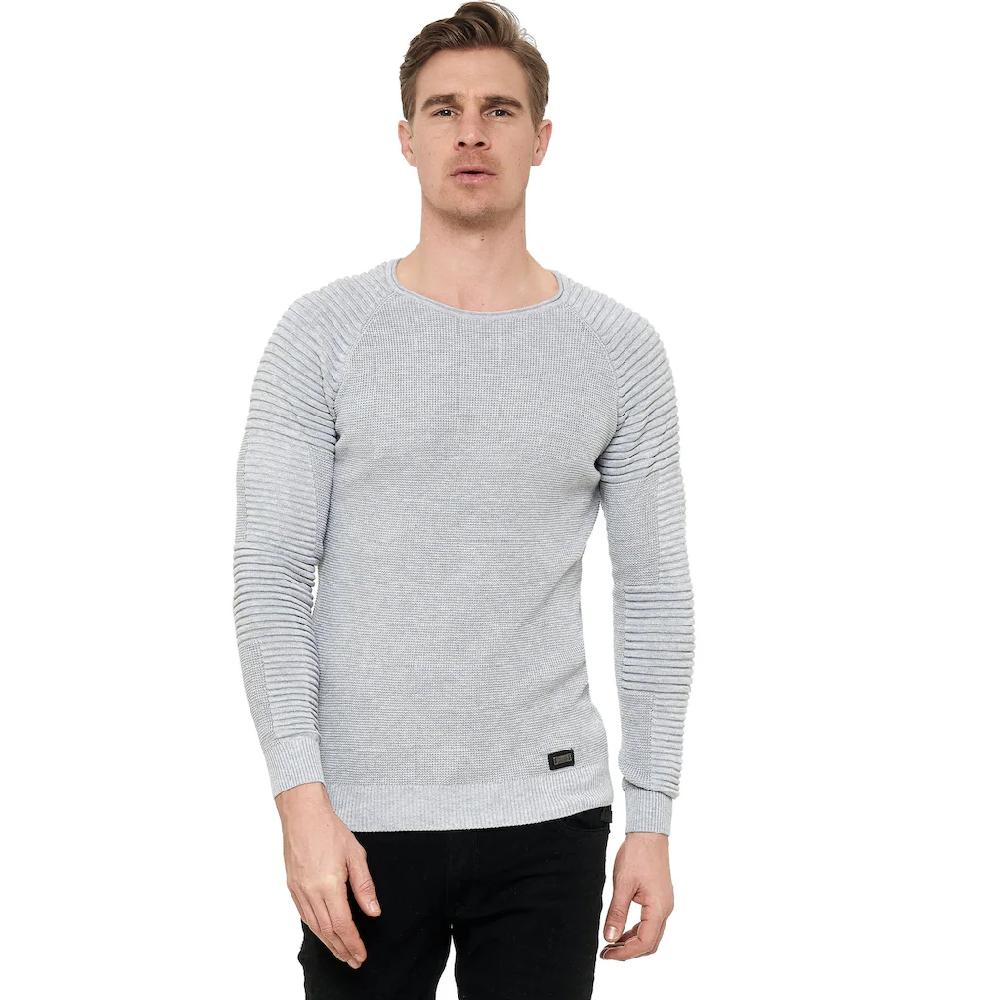 Rusty Neal Strickpullover mit modernem Rundhalsausschnitt ▷ bestellen