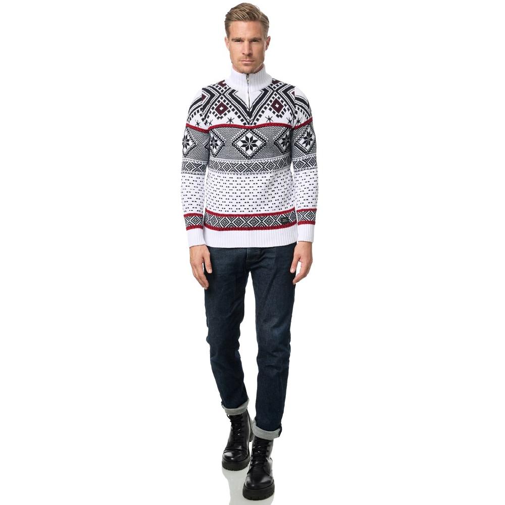 Rusty Neal Strickpullover Mit Winterlichem Muster ▷ Bestellen