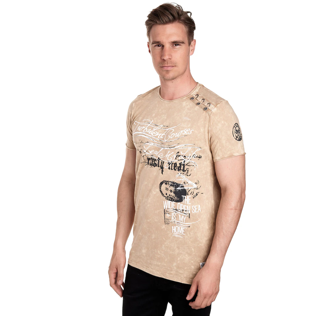 Rusty Neal T-Shirt In Tollem Vintage-Look ▷ Für