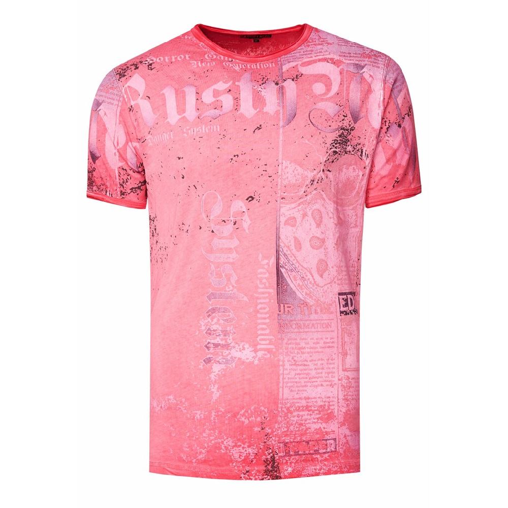 Rusty Neal T-Shirt Mit Allover-Print Im Used-Look ▷ Bestellen