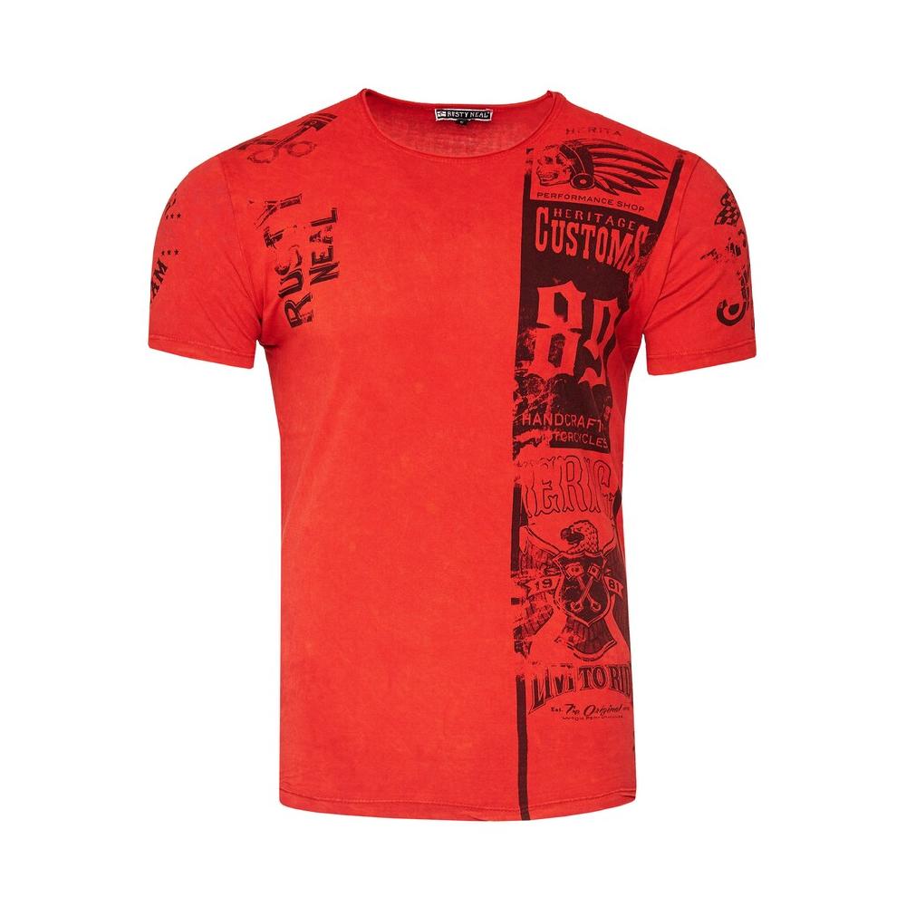 Rusty Neal T-Shirt Mit Modernem Print ▷ Kaufen