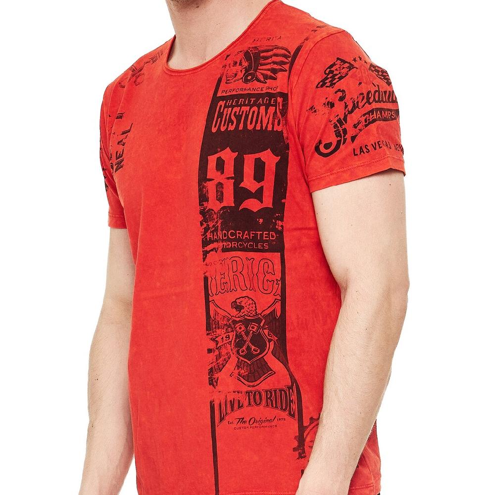 Rusty Neal T-Shirt Mit Modernem Print ▷ Kaufen