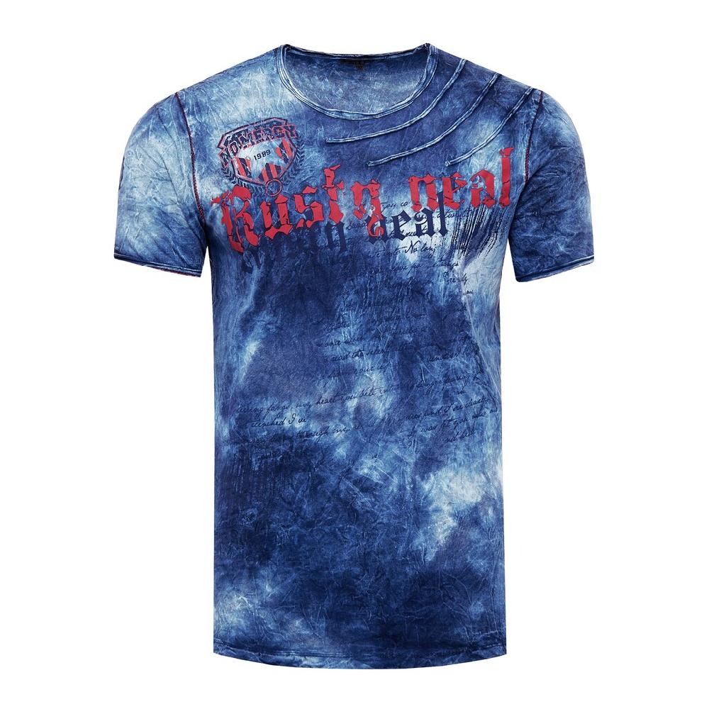 Rusty Neal T-Shirt Mit Toller Batik-Optik ▷ Bestellen