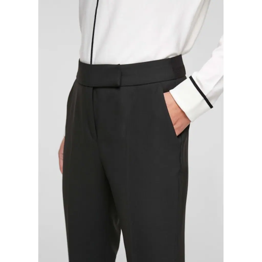 S.Oliver BLACK LABEL 7/8-Hose Mit Asymmetrischem Hakenverschluss