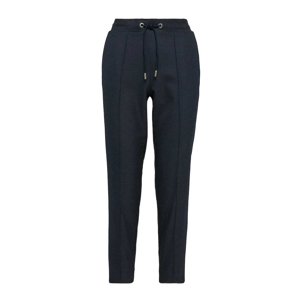 S.Oliver BLACK LABEL Jogger Pants Gepunktet Mit Stretch