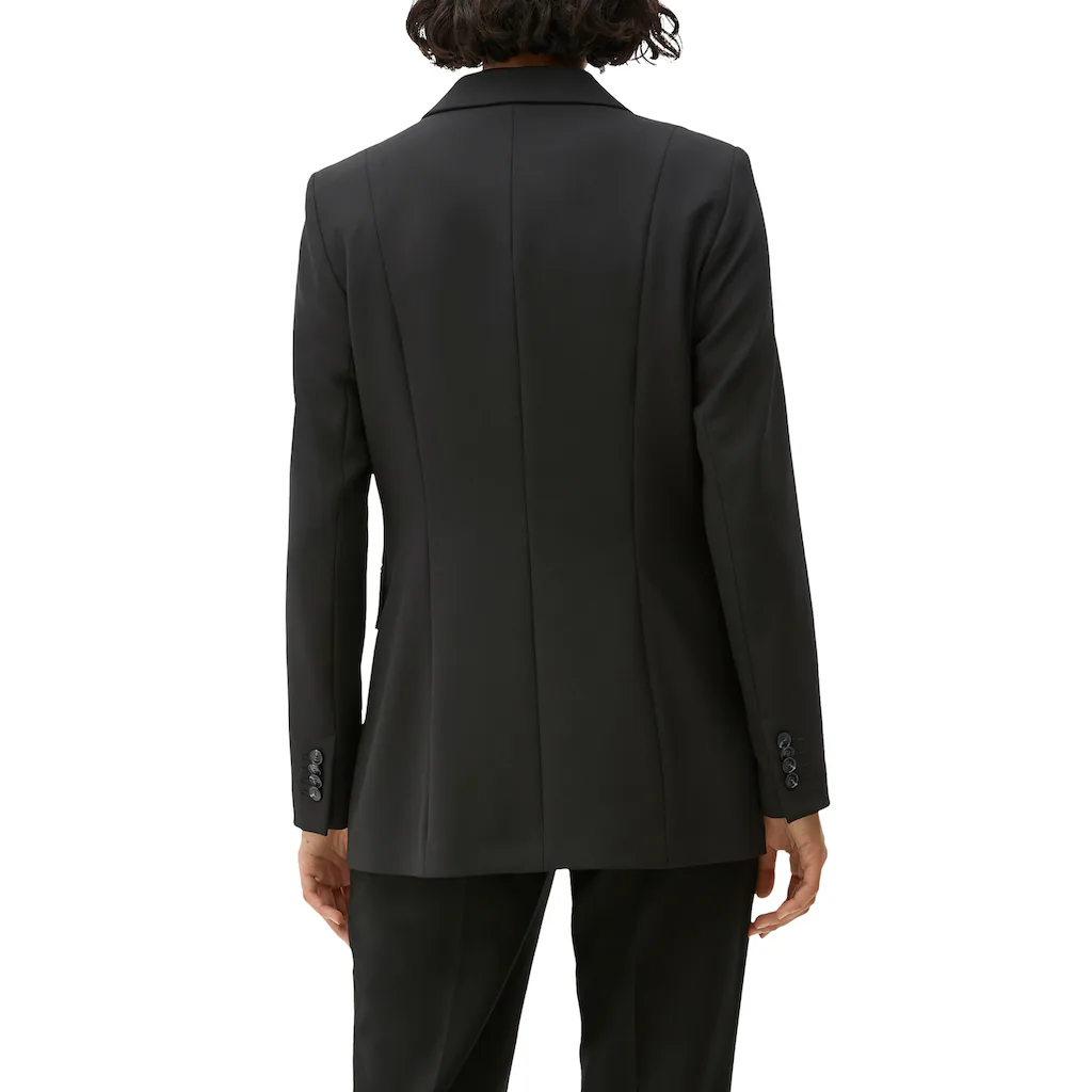 S.Oliver BLACK LABEL Longblazer Mit Extravaganten 4-Knopf-Manschetten An Den Ärmeln
