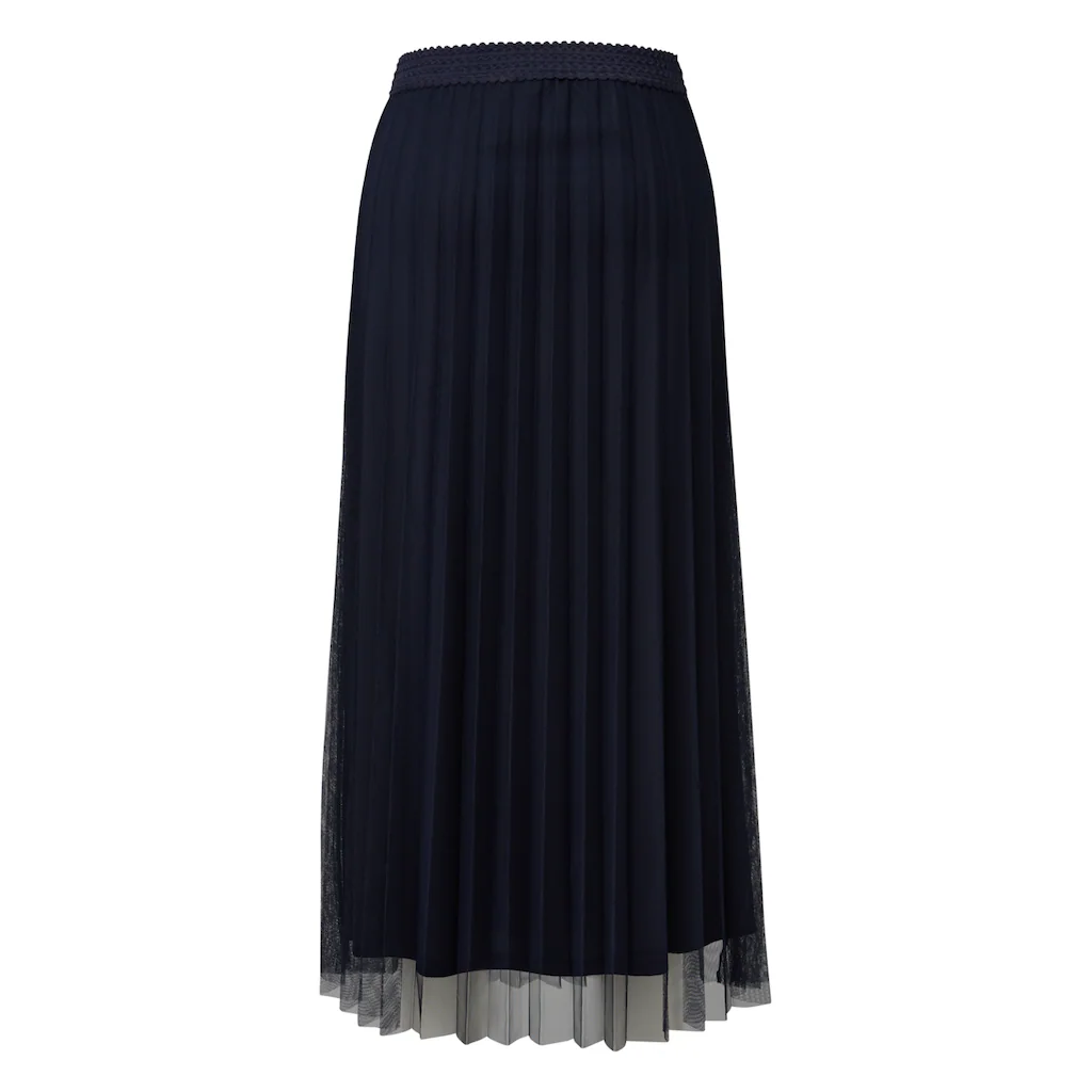 S.Oliver BLACK LABEL Midirock Aus Plissiertem Mesh