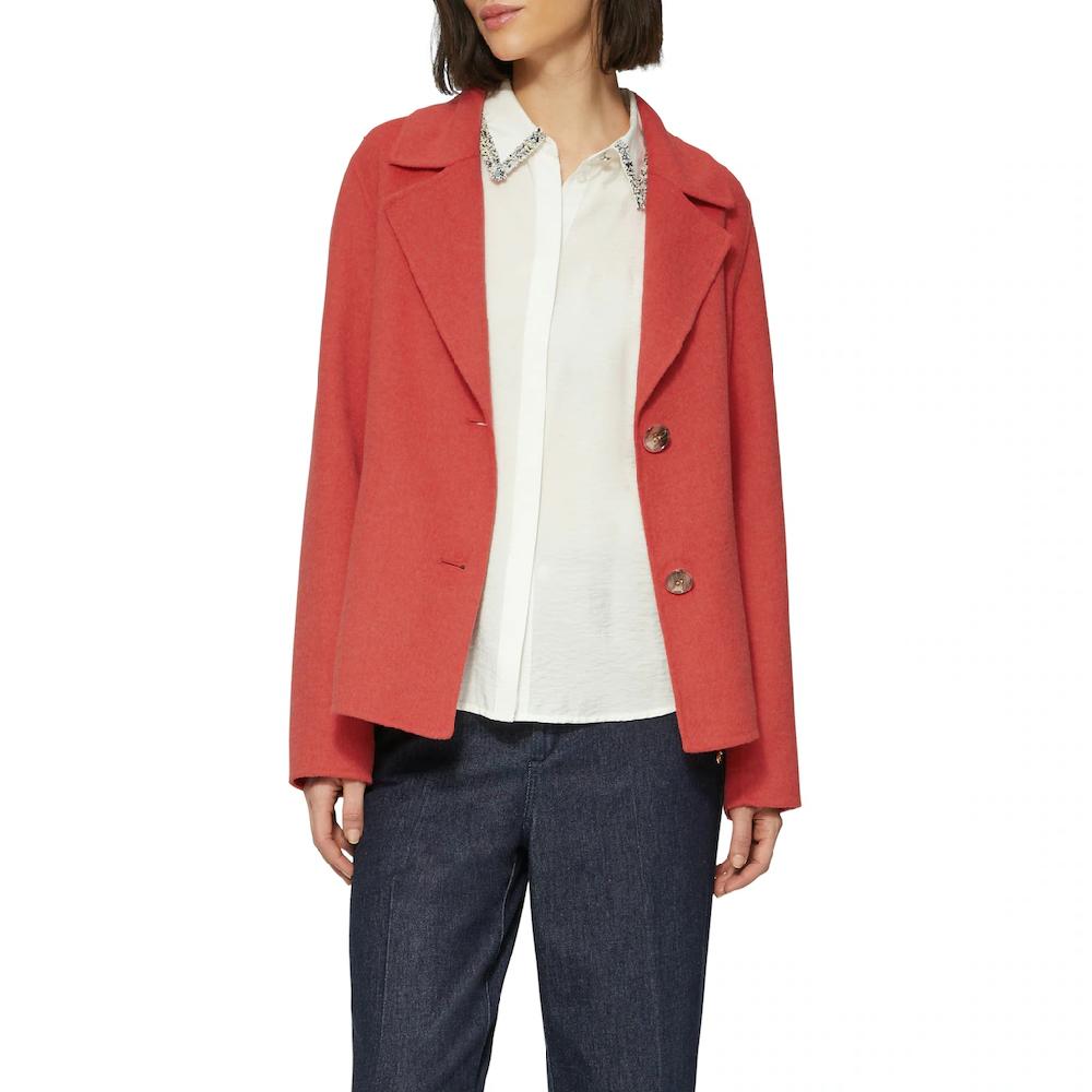 s.Oliver BLACK LABEL Outdoorjacke mit Reverskragen