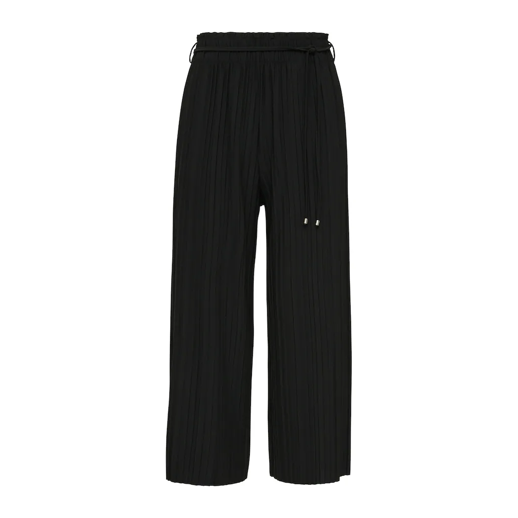 S.Oliver BLACK LABEL Stoffhose Mit Wide Leg