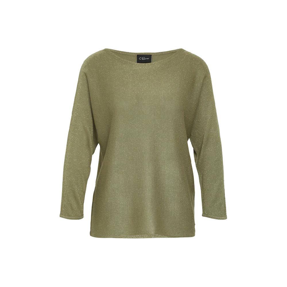 S.Oliver BLACK LABEL Strickpullover Mit Glitzergarn