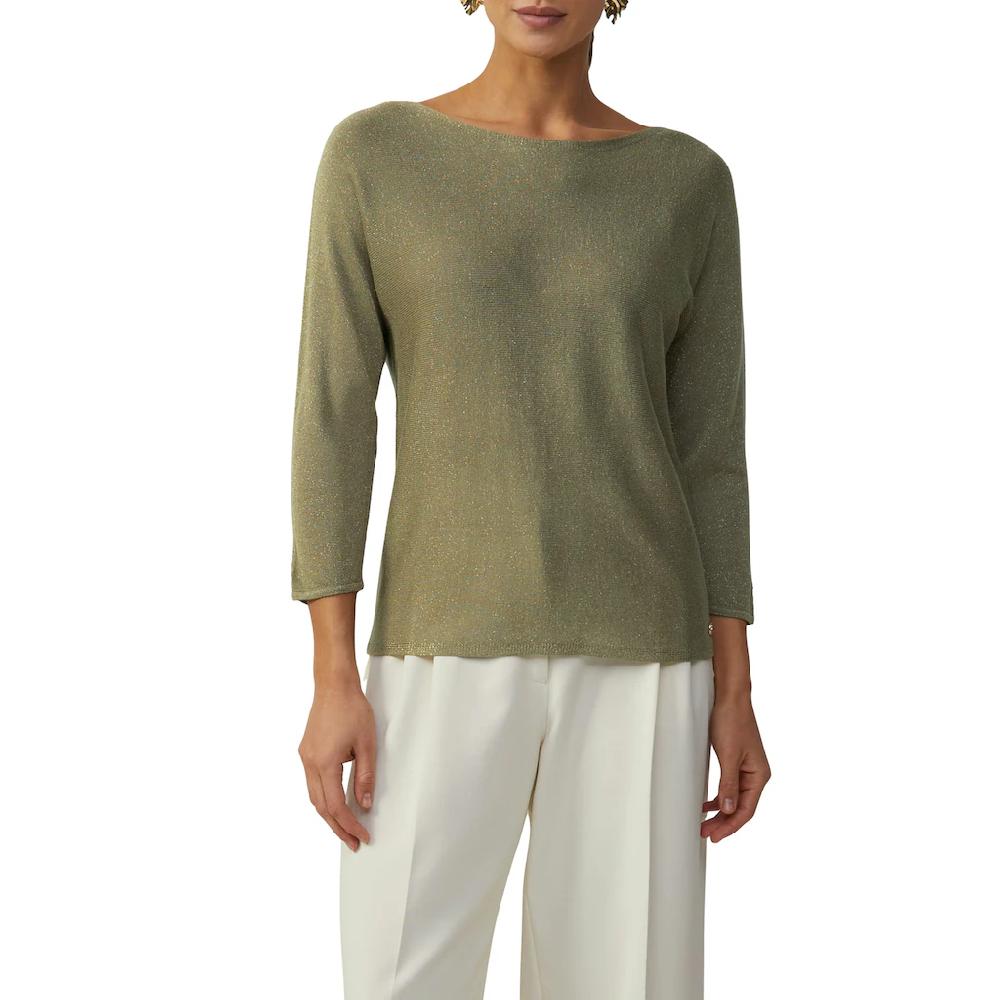 s.Oliver BLACK LABEL Strickpullover mit Glitzergarn