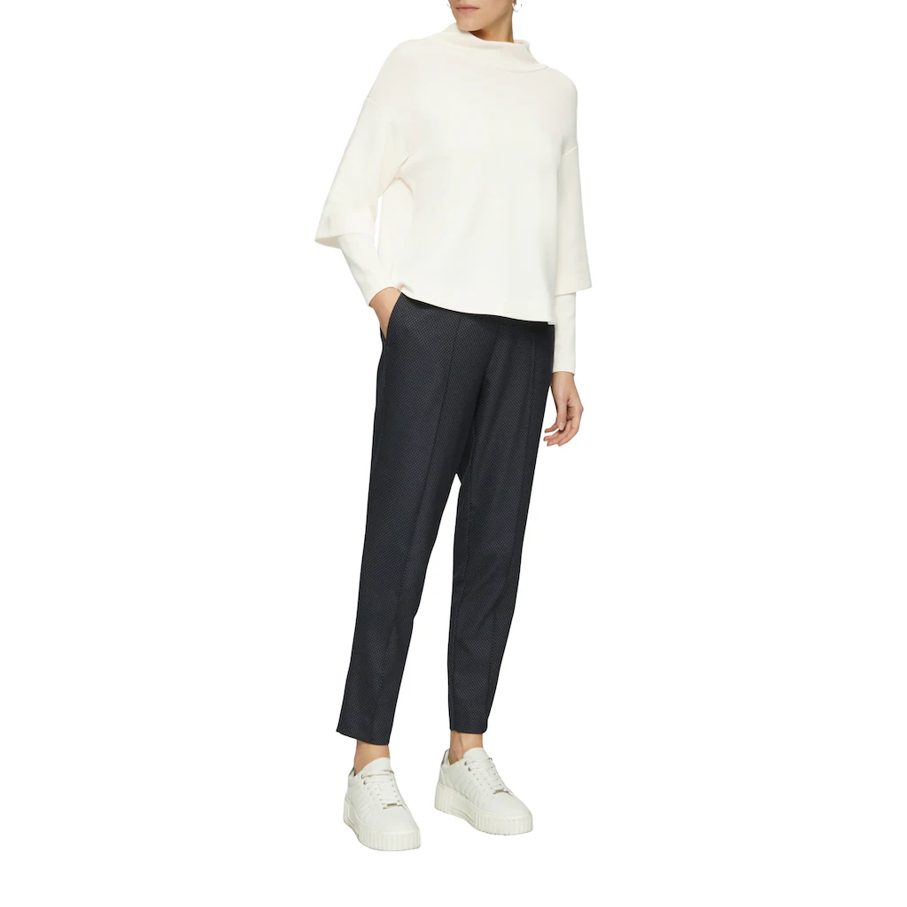 S.Oliver BLACK LABEL Sweatshirt Mit überschnittenen Schultern