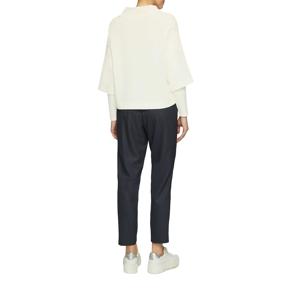 S.Oliver BLACK LABEL Sweatshirt Mit überschnittenen Schultern