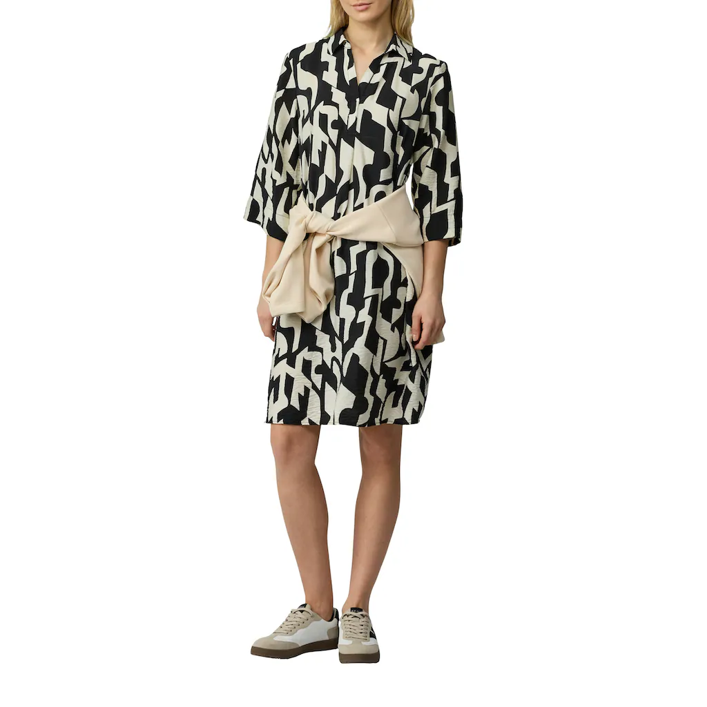 S.Oliver Blusenkleid Mit All-Over Print