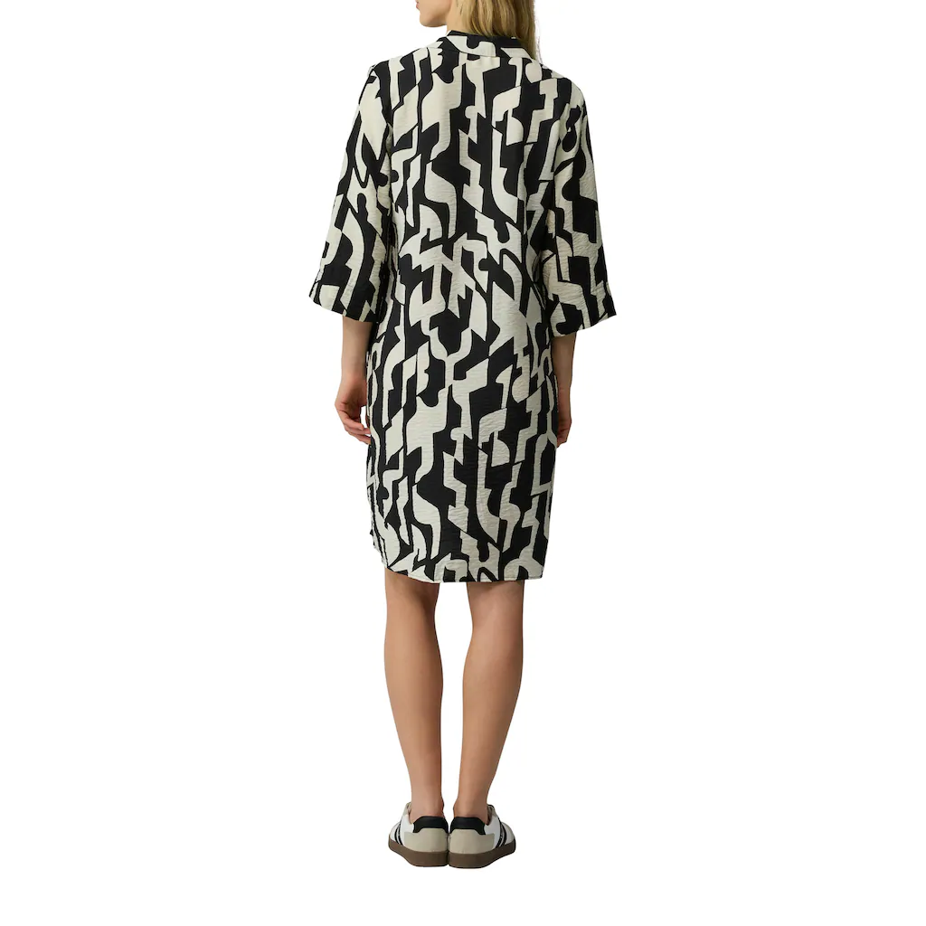 S.Oliver Blusenkleid Mit All-Over Print