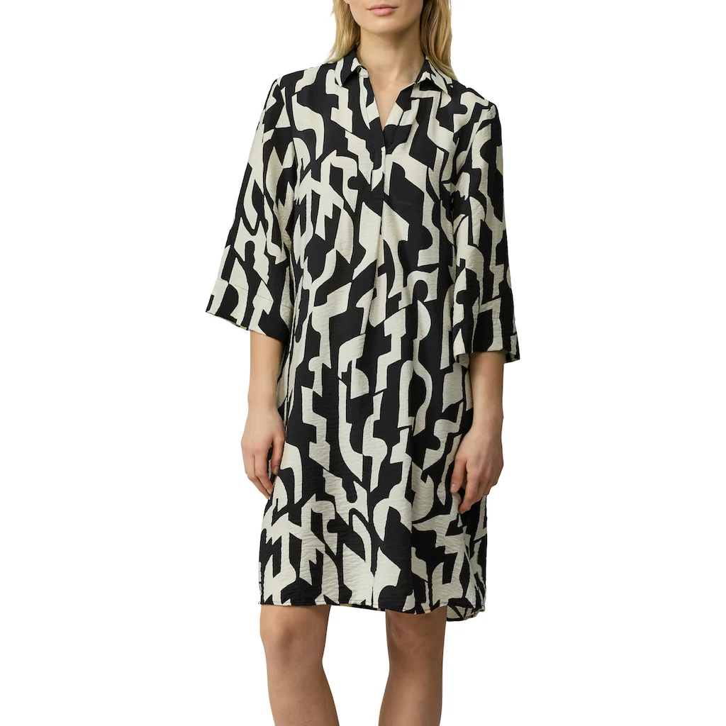 S.Oliver Blusenkleid Mit All-Over Print