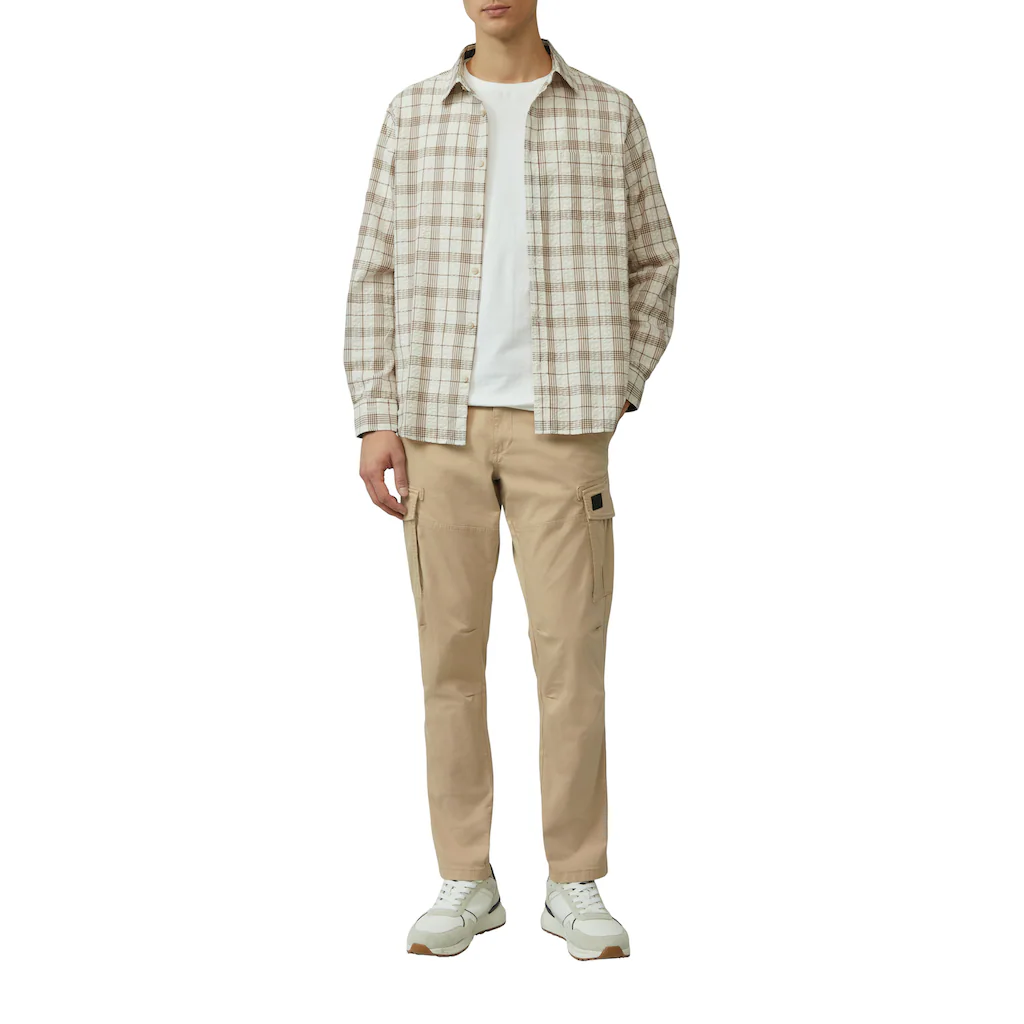 S.Oliver Cargohose Mit Garment Dye Und Straight Leg