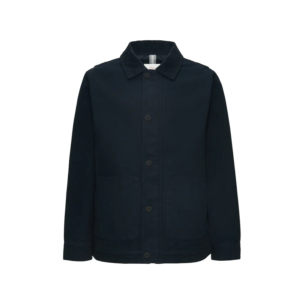 S.Oliver Hemdjacke Ohne Kapuze Mit Knopfleiste ▷ Kaufen