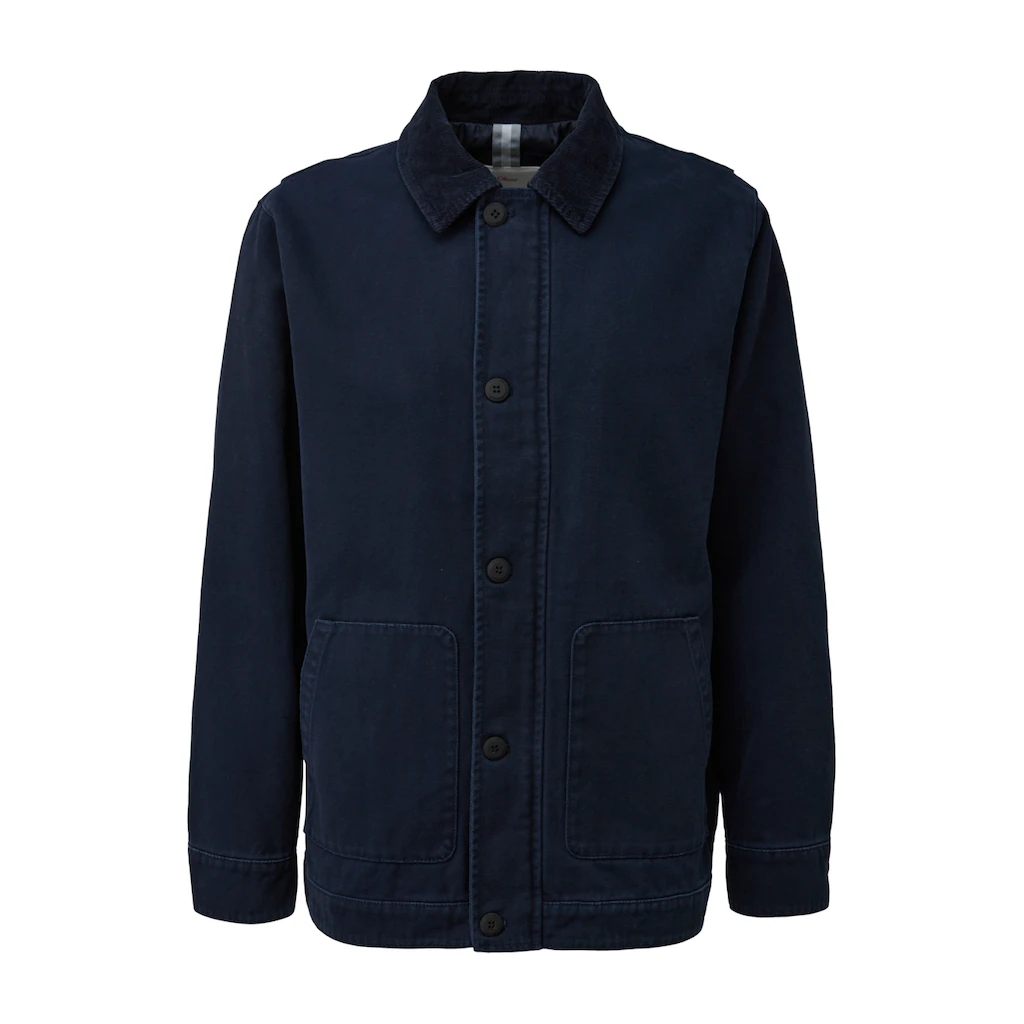 S.Oliver Hemdjacke Ohne Kapuze Mit Knopfleiste ▷ Kaufen
