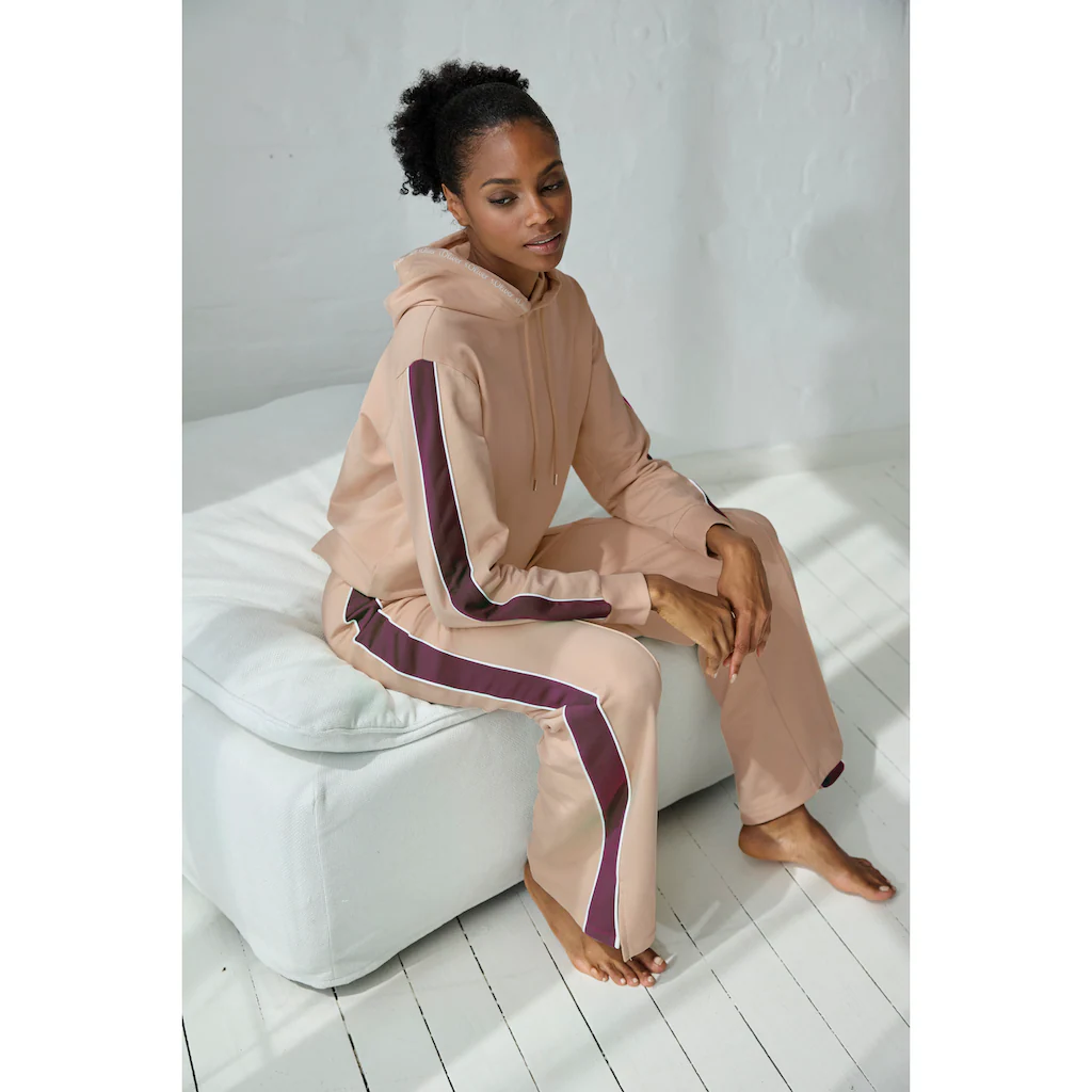 S.Oliver Hoodie Mit Kontrast Einsätzen Loungewear