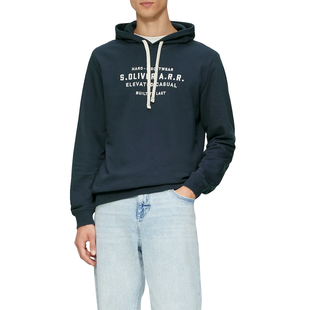 s.Oliver Hoodie mit Schriftzug ▷ kaufen