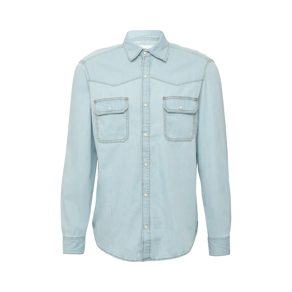 S.Oliver Jeanshemd Im Western-Stil