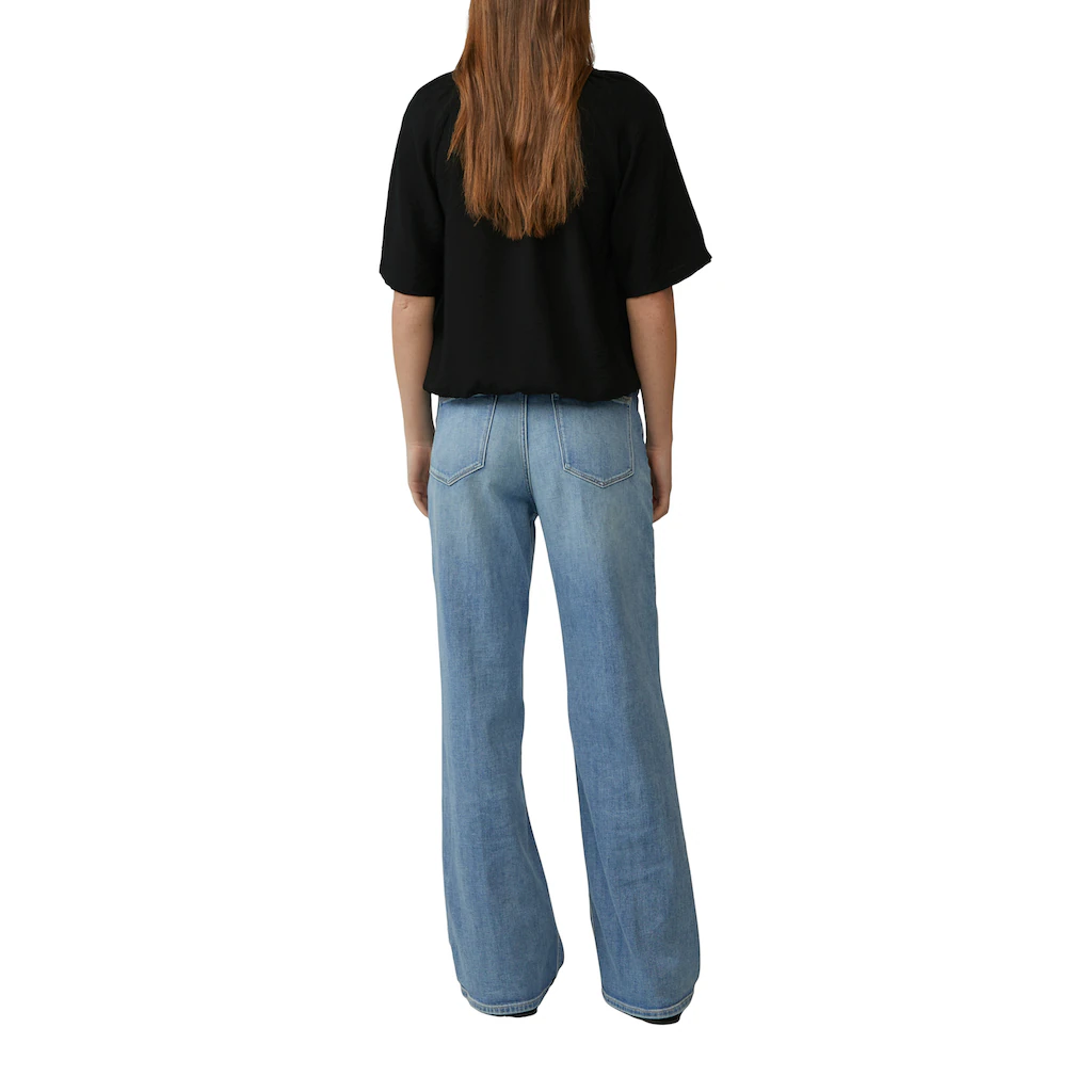 S.Oliver Kurzarmbluse Mit All-Over Print