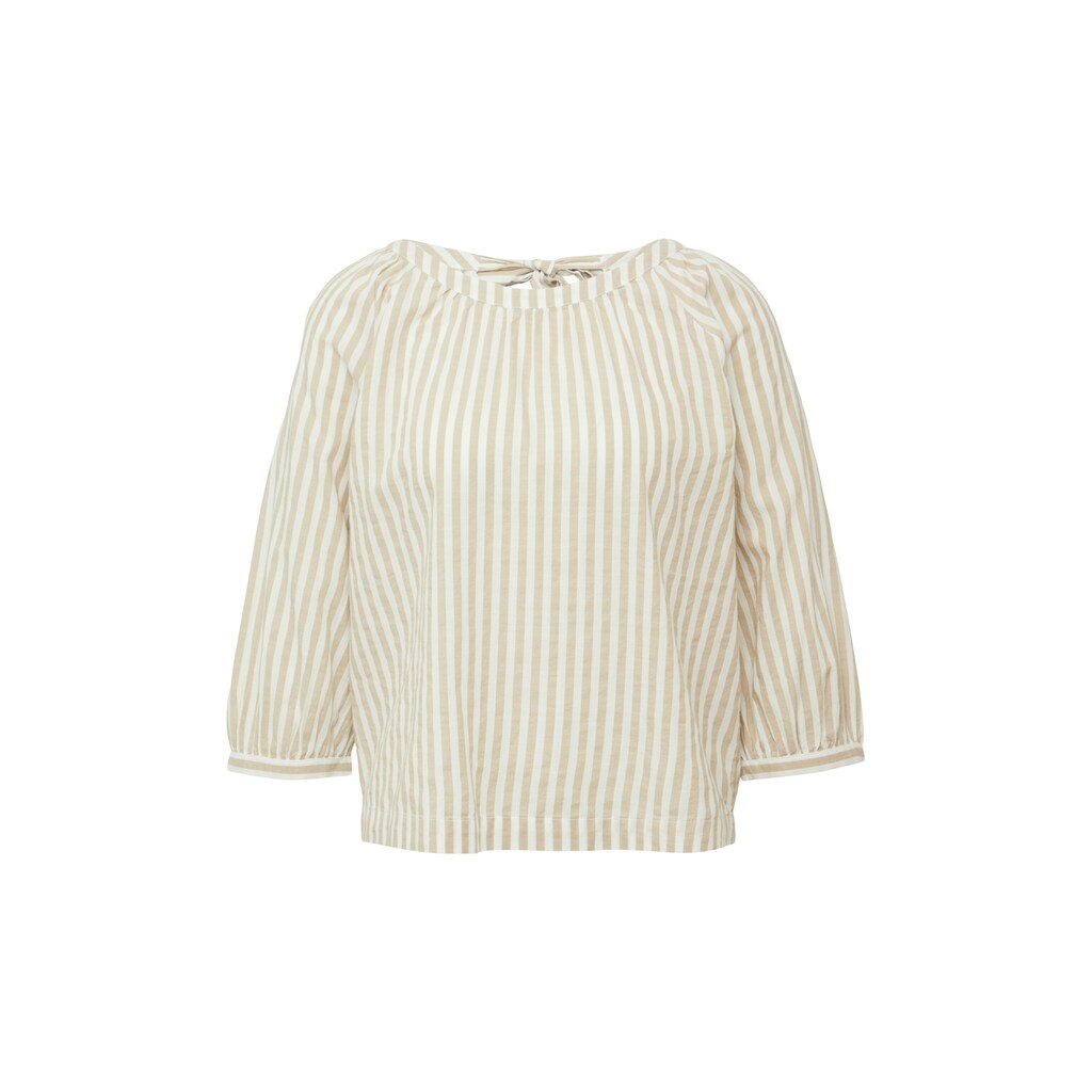 S.Oliver Langarmbluse Mit Streifen Muster