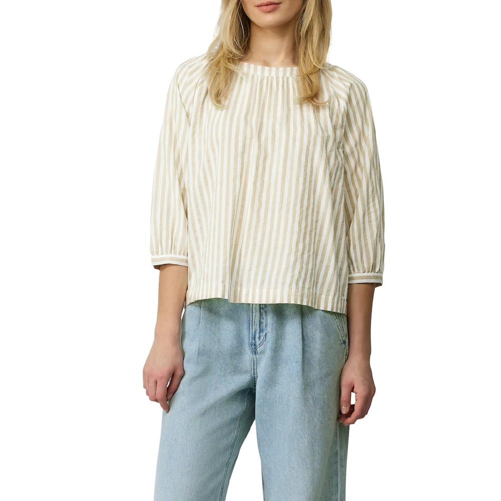 S.Oliver Langarmbluse Mit Streifen Muster