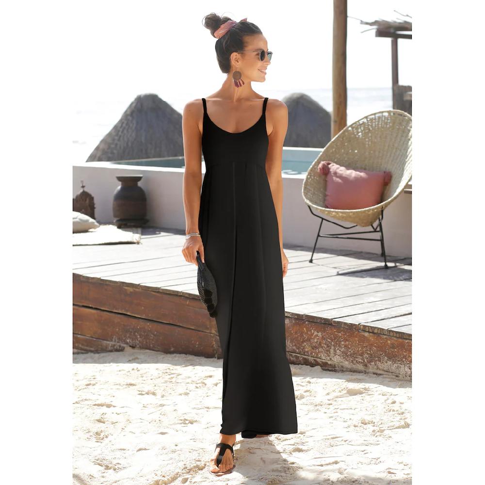 S.Oliver Maxikleid Mit Tiefem Rückenausschnitt