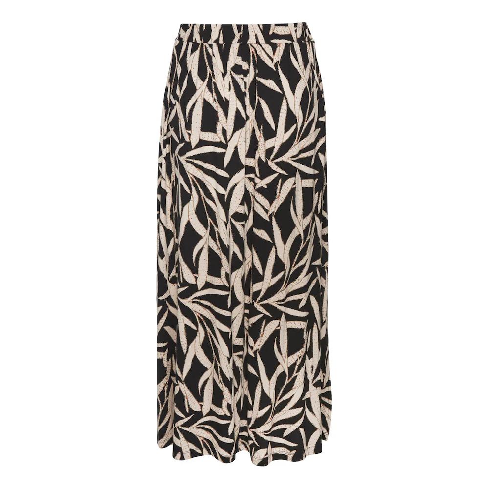 S.Oliver Maxirock Mit Alloverdruck Langer Sommerrock Mit Schlitz