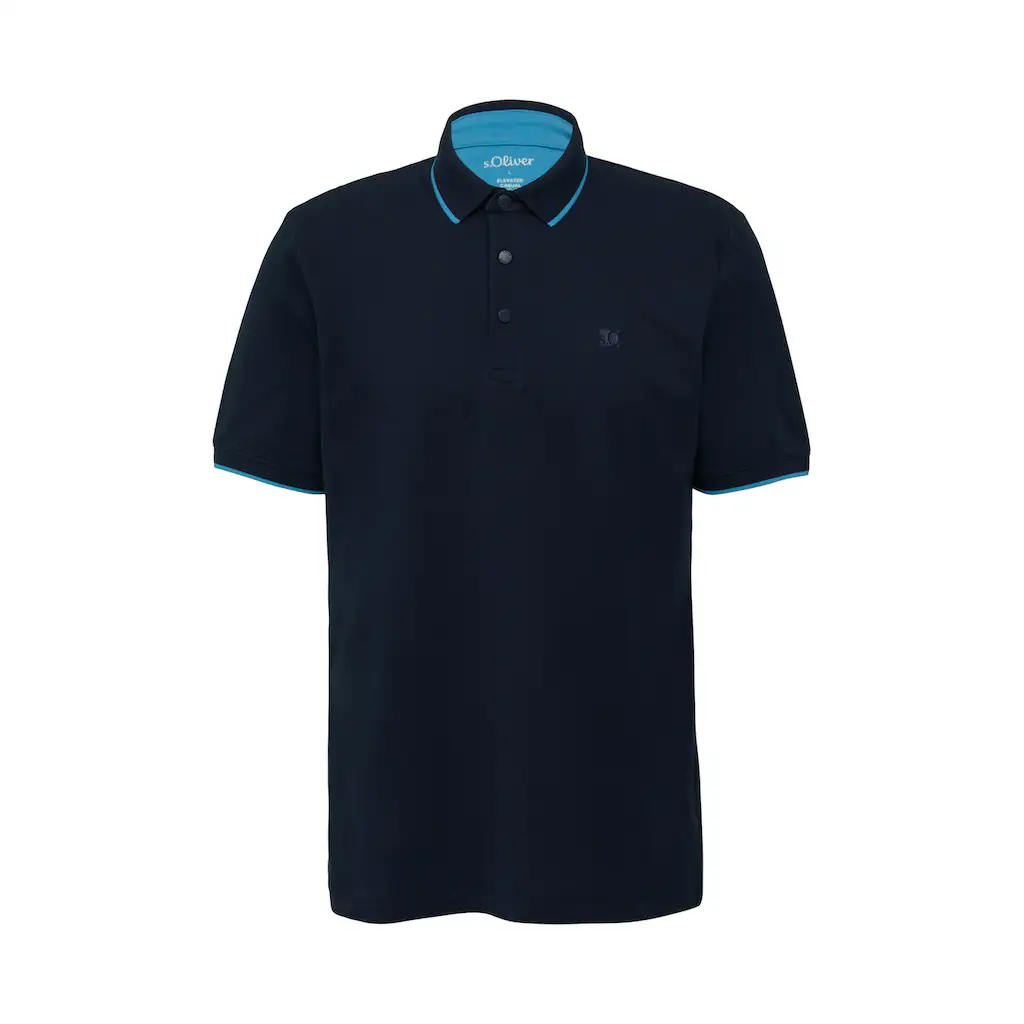 S.Oliver Poloshirt Mit Kontrast-Details