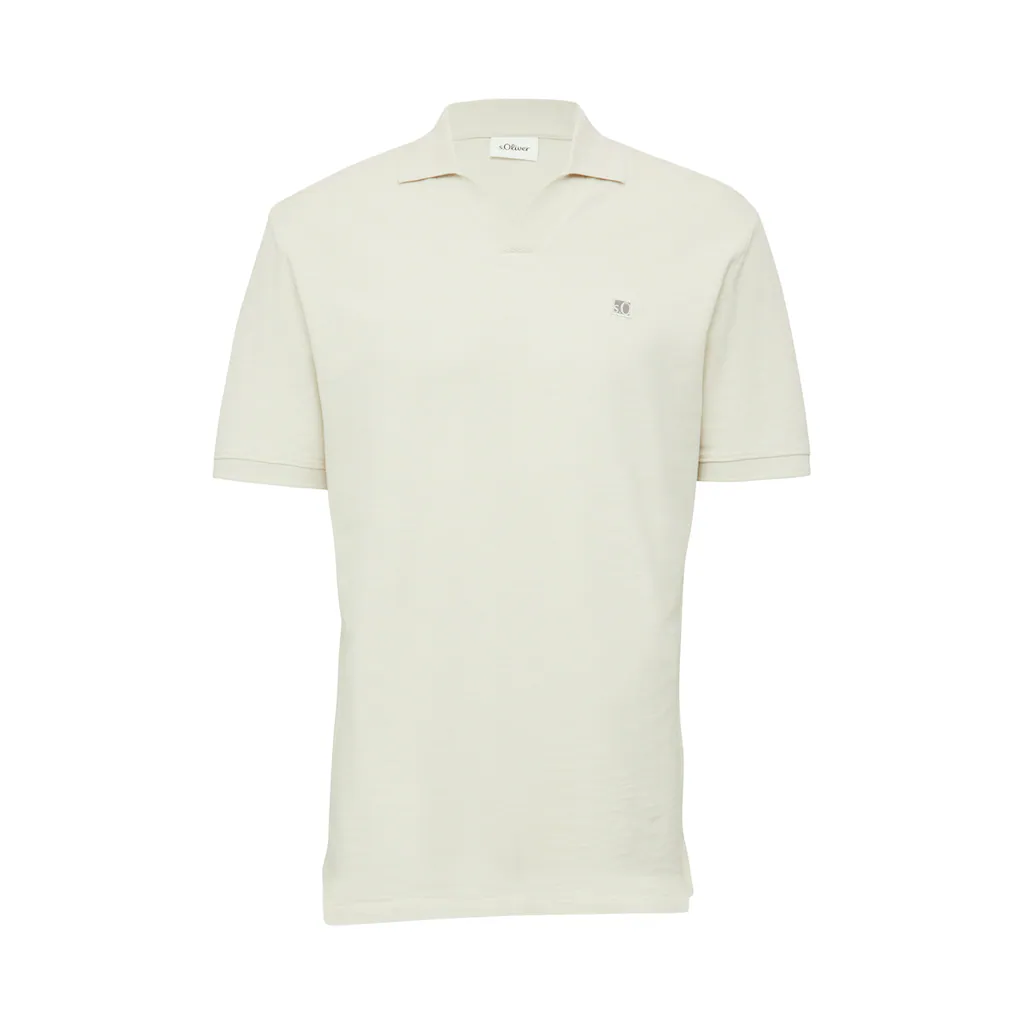 S.Oliver Poloshirt Mit Logo Stickerei