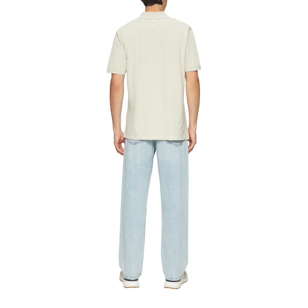 S.Oliver Poloshirt Mit Logo Stickerei