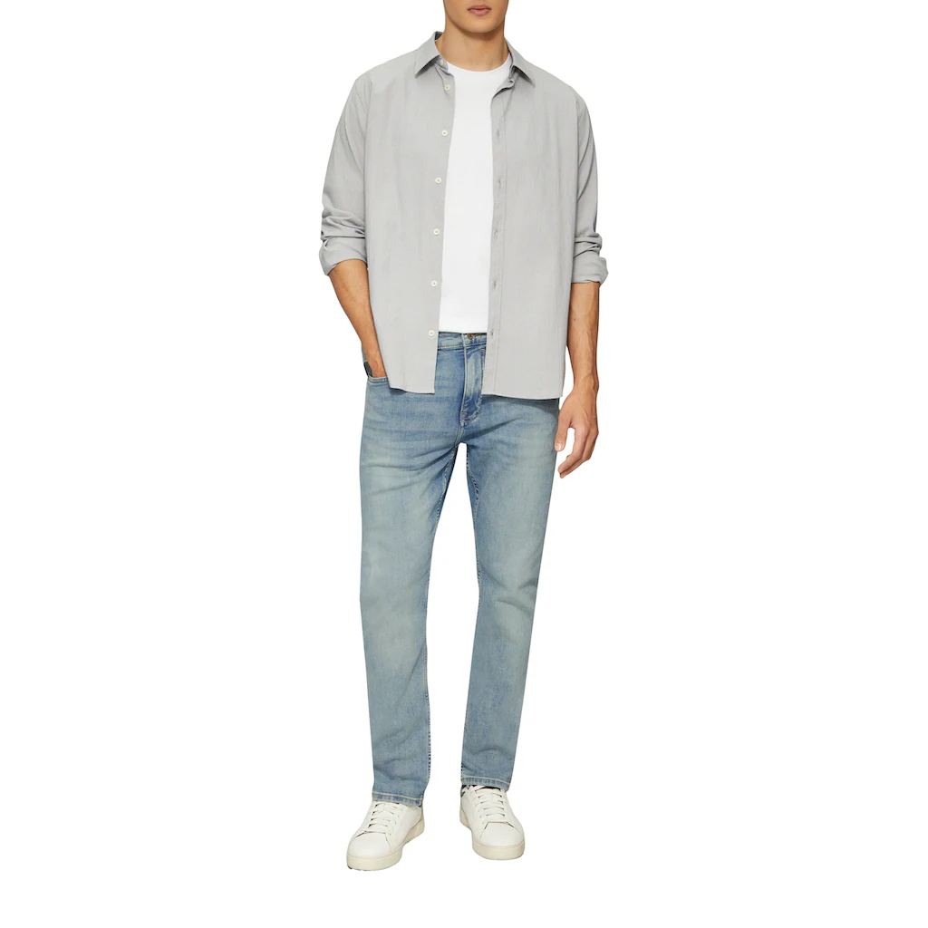 S.Oliver Slim-fit-Jeans In Mittelblauer Waschung ▷ Für