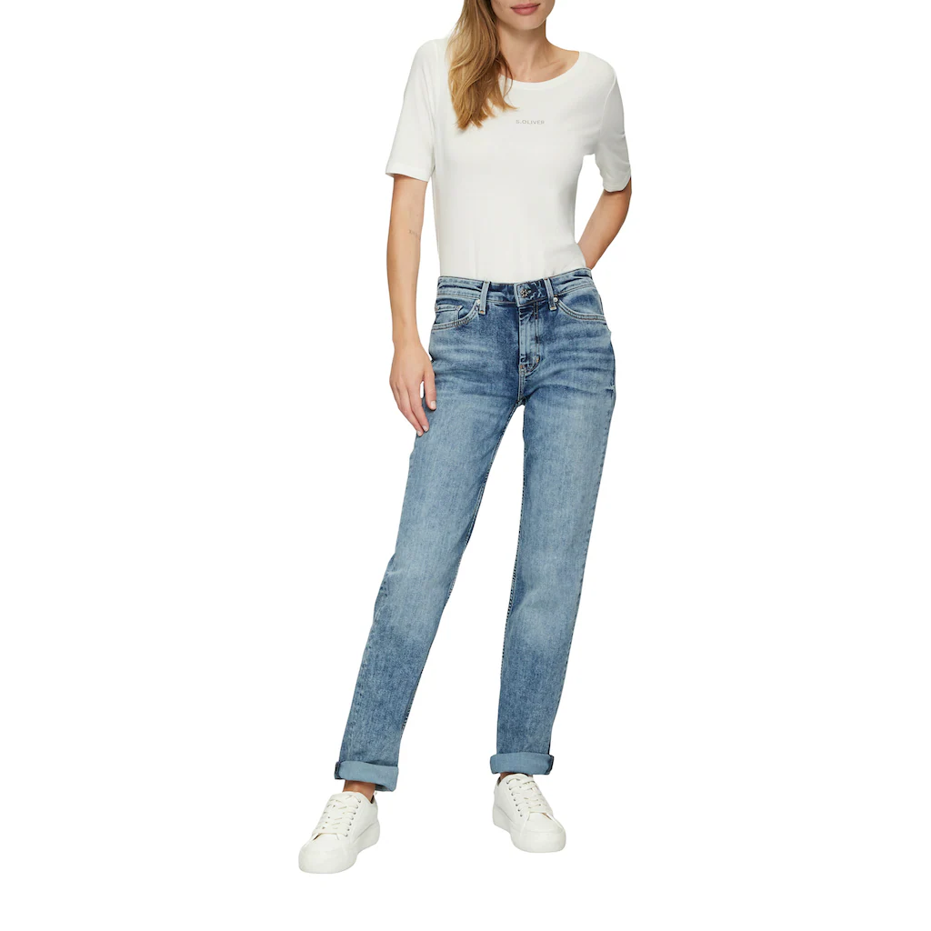 S.Oliver Straight-Jeans Im Five-Pocket Style